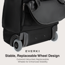 Everki Atlas Wheeled Backpack Eco 13"-17.3" EKP122BG-ECO