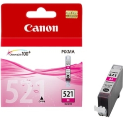 Canon Cli-521M Original Inkjet Ink Cartridge - Magenta - 1 Pack - 471 Pages CLI521M