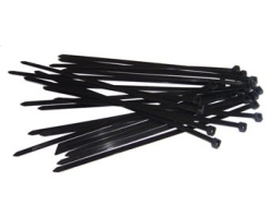 Cable Ties - Nylon 100mm(L) X 2.5mm (W) Black | Bag Of 100 011.060.0027