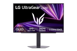 27" Ultragear GX7,OLED,16:9,QHD(2560x1440),0.03ms,240Hz,HDMI(2.1),DP(1.4),TILT,PIVOT,HEIGHT,SWIVEL,VESA100x100,2YR Wty 27GX704A-B.AAU