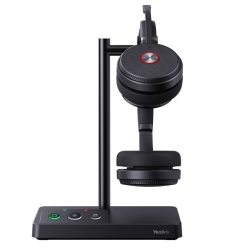 Last Stock Yealink WH62 Dual Uc Dect Wireless Headset, Busylight On Headset, Leather Ear Cushions, Microsoft Teams & Uc Certified,Noise Killer, Hd Voi WH62-D-UC