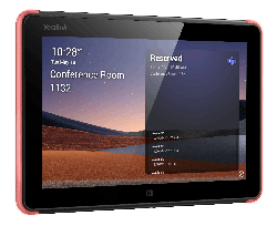 Yealink (Roompanelplus-E2) Android 10" Room Scheduling Blackpanel, Teams, Poe, W/Mount 1303196