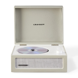 Crosley Voyager Portable Retro Cd Player With Stereo Bluetooth Speakers, Fm Radio - Dune CR3517A-DU