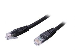 Startech Cat6 Patch Cable With Molded Rj45 Connectors - 15 Ft. - Black C6patch15bk