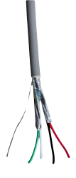 2 Pair 7/0.25 Individually Screened Data Cable | Easy Pull Box | 300m Grey 007.003.0074