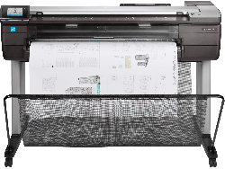 HP Designjet T830 24 Inch Mfp A4, A3, A2, A1 - 1YR F9A28E