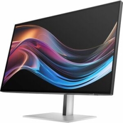HP 727pk 27" Class 4K UHD LCD Monitor - 16:9 - Natural Silver - 27" Viewable - In-plane Switching (Ips) Black Technology - 3840 X 2160 - 1.07 Billion Colors - 400 Cd/m² - 5 Ms - USB Type-C - Hdmi - DisplayPort - Vesa Mount Compatible - Kvm Switch 8J9G2A