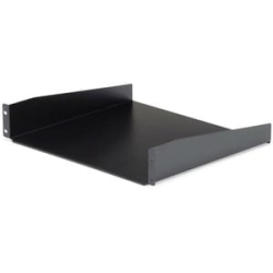 StarTech.com 2U Server Rack Cabinet Shelf - Fixed 16" Deep Cantilever Rackmount Tray For 19" Data/AV/Network Enclosure W/cage Nuts, Screws - 2U 19in Server Rack Cabinet Shelf 16in Deep - Eia/Eca-310 Cantilever Tray W/universal Fit In Data/Network Enclosu