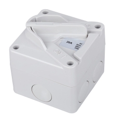 4C | Weatherproof Switch 2 Pole IP66 250V 16A 040.000.0245