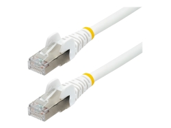 Startech 1.5M CAT6A Ethernet Cable - White - Low Smoke Zero Halogen (Lszh) - 10GBE 500MHZ NLWH-150-CAT6A-PATCH