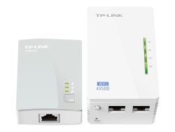 Tp-Link AV600 Wi-Fi Powerline Extender Starter Kit, Homeplug Av, 3YR TL-WPA4220 KIT