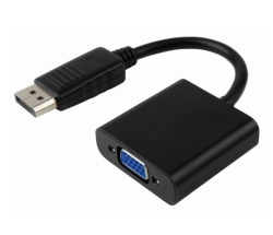 8ware DisplayPort DP To VGA Adapter Converter Cable 20cm - Male To Female For Desktop Computer Laptop Pc Monitor Projector Hdtv Chromebook Xbox GC-DPVGA-2