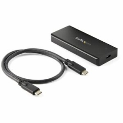 StarTech.com USB-C 10Gbps M.2 NVMe PCIe SSD Enclosure - 1GB/s Rugged Aluminum M.2 PCI Express M-Key Case IP67 Rated - Mac/PC - USB-C Enclosure For M.2 NVMe SSD; USB 3.2 Gen 2 (10Gbps); Uasp - Portable W/ Aluminum Housing - IP67 Rated Dustproof/water Resi