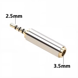 Benfei 000439SL 2.5 Mm Male To 3.5 Mm Female Adapter ELEBEN000439SL