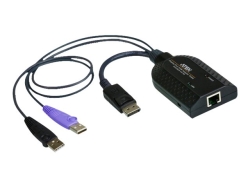 Aten Displayport USB Virtual Media Kvm Adapter Cable With Smart Card Reader KA7169-AX