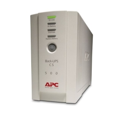 APC Back-UPS 500VA/300W Standby Ups, Tower, 230V/10A Input, 4x Iec C13 Outlets, Lead Acid Battery, User Replaceable Battery BK500EI