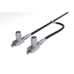 Noble Dualhead T-Bar Lock W/ Trap & Keys NG04DHT