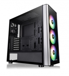 Thermaltake Mid-Tower Case: Level 20 MT ARGB - Black 3x 120mm ARGB-LED Fans, 1x 120mm Fan, 2x USB 3.0, Tempered Glass Side Panel, Supports: ATX/mATX/mini-ITX (CA-1M7-00M1WN-00)