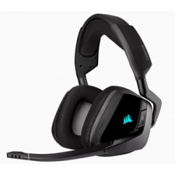 Corsair Void Rgb Elite Wireless Premium Gaming Headset With 7.1 Surround Sound Carbon Ca-9011201-Ap