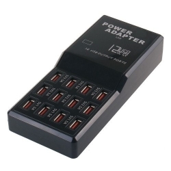 12-Port 60W USB Charge Station ELEINTWLX858