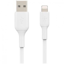 Belkin BOOST CHARGE LIGHTNING TO USB-A CABLE 1M WHITE Caa001Bt1Mwh