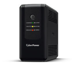 CyberPower UT650EG Energy-Saving Tower Ups, 650VA/360W, Avr, Rj11/45 Surge Protection, 12V/5Ah*1, 3x Au, 2 Years Advance Replacement Including Internal Battery UT650EG