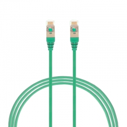 4C 0.75M Thin Lszh 30 Awg Network Cable. Green (004.300.8016)