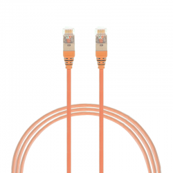 4 Cabling 0.75M Cat 6A Thin Lszh 30 Awg Network Cable. Orange (004.300.5016)