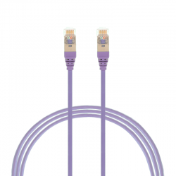 4C 0.75M Thin Lszh 30 Awg Network Cable. Purple (004.300.4016)