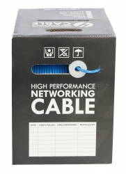 4cabling Cat 6 Lszh Lan Ethernet Cable 305m - Reel Box: Blue 007.002.0050-r
