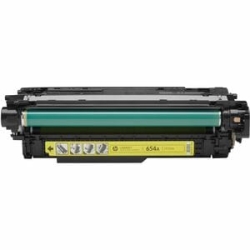 HP 654A Yellow Original LaserJet Toner Cartridge CF332A