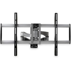 StarTech.com Full Motion Tv Wall Mount For 32"-75" Vesa Display, Heavy Duty Articulating Adjustable Large Tv Wall Mount Bracket, Silver - 1 Display(s) Supported - 81.3 Cm To 190.5 Cm (75") Screen Support - 85 Kg Load Capacity - 200 X 200, 300 X 300, 400
