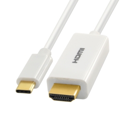 Astrotek Usb C Male To Hdmi Male Cable White Color Gold Plating Support 4K@60Hz (At-Cmhd-18)