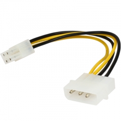 Astrotek Internal Power Molex Cable 20cm - 4 Pins To 8 Pins Atx Eps 12v Motherboard Power Supply