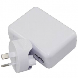 Astrotek Usb Travel Wall Charger Power Adapter Au Plug 2a 220v 2 Ports White Colour At-usb-pwr-2