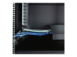 Startech.Com 1U Horizontal Cable Management Bar, Adj Depth, Rack-Mount Bar 2YR 12S-CABLE-LACING-BAR