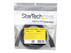 Startech.Com 2M DP To HDMI Adapter Cable, 4K, 3YR DP2HDMM2MB