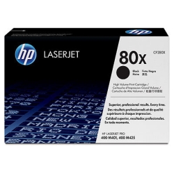 HP 80X Black Laserjet Toner Cartridge CF280X