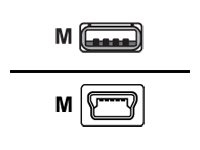 Cisco - Console Cable 6FT With USB Type A And Mini-B CAB-CONSOLE-USB=