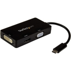 3-in-1 USB-C To VGA Dvi Or HDMI CDPVGDVHDBP
