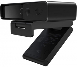 Cisco Webex Desk Camera, Carbon Black, 4K Ultra HD, Dual Mic, Windows Hello, CD-DSKCAM-C-WW