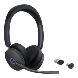 Yealink BH74 Teams Usb-c/a Bluetooth Headset, Active Noise Cancellation, 6 Mic, Acoustic Shield, Wireless Range 50 M, Talk Time Of Up To 32 Hours BH74-MS-C/A