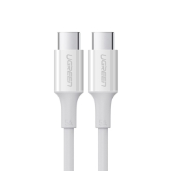 Ugreen 60552 Usb-c 2.0 To Type-C Male To Male Data Cable 5A 2M White ACBUGN60552
