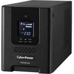 CyberPower Pro Series 2200VA Tower UPS With LCD(PR2200ELCDSL) - 3 Yrs Adv. Rep & 2 Yrs On Int. Battery PR2200ELCDSL