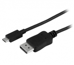 Startech Usb-c To Displayport Adapter Cable - 1m (3 Ft.) - 4k At 60 Hz - Eliminate Clutter By Connecting CDP2DPMM1MB