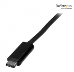 Startech Usb-c To Vga Adapter Cable - 1m (3 Ft.) - 1920x1200 Cdp2vgamm1mb