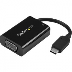 Startech Usb-c To Vga Adapter With Usb Power Delivery - Usb Type-c To Vga Converter - 2048x1280