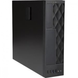 In Win Ce052 Micro-atx/ Mini-itx Sff Slim 300w 80plus Gold Tfx Psu Black Chassis, Front: 2xusb3.0