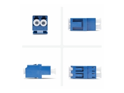Startech Lc To Lc Coupler, Lc Fiber Coupler, Single Mode Lc Duplex, 1 Yr LCLCSMCOUPLER
