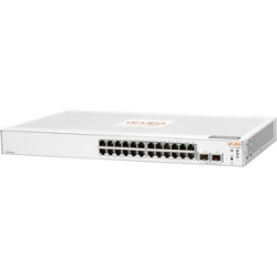 Hpe Instant On 1830 24 Ports Manageable Ethernet Switch - Gigabit Ethernet - 10/100/1000Base-T, 100/1000Base-X - 2 Layer Supported - Modular - 2 Sfp Slots - 7.80 W Power Consumption - Twisted Pair, Optical Fiber - Rack-mountable, Cabinet Mount, Table Top
